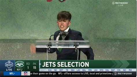 13-year-old cancer survivor excitedly announces Jets' first-round NFL draft pick Kyle Stickles of Ghent New York was able to announce the draft pick, Iowa State …